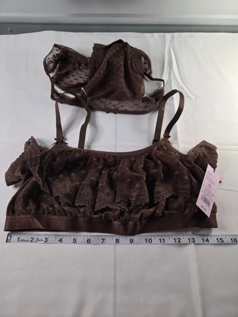 Wild‎ Fable Lace Mesh Lingerie Set Bundle XXL Pink Brown 2 Pack NWT